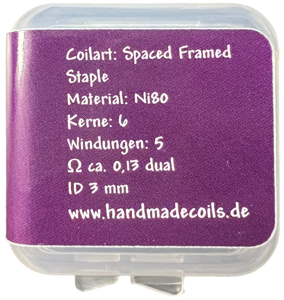 DL #15 Spaced Framed Staple